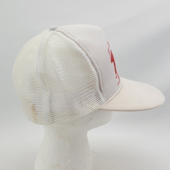 VINTAGE Civic Snapback Meshback Cap Hat Meshback 1983 Rex Mays 150 Milwaukee - Picture 5 of 12